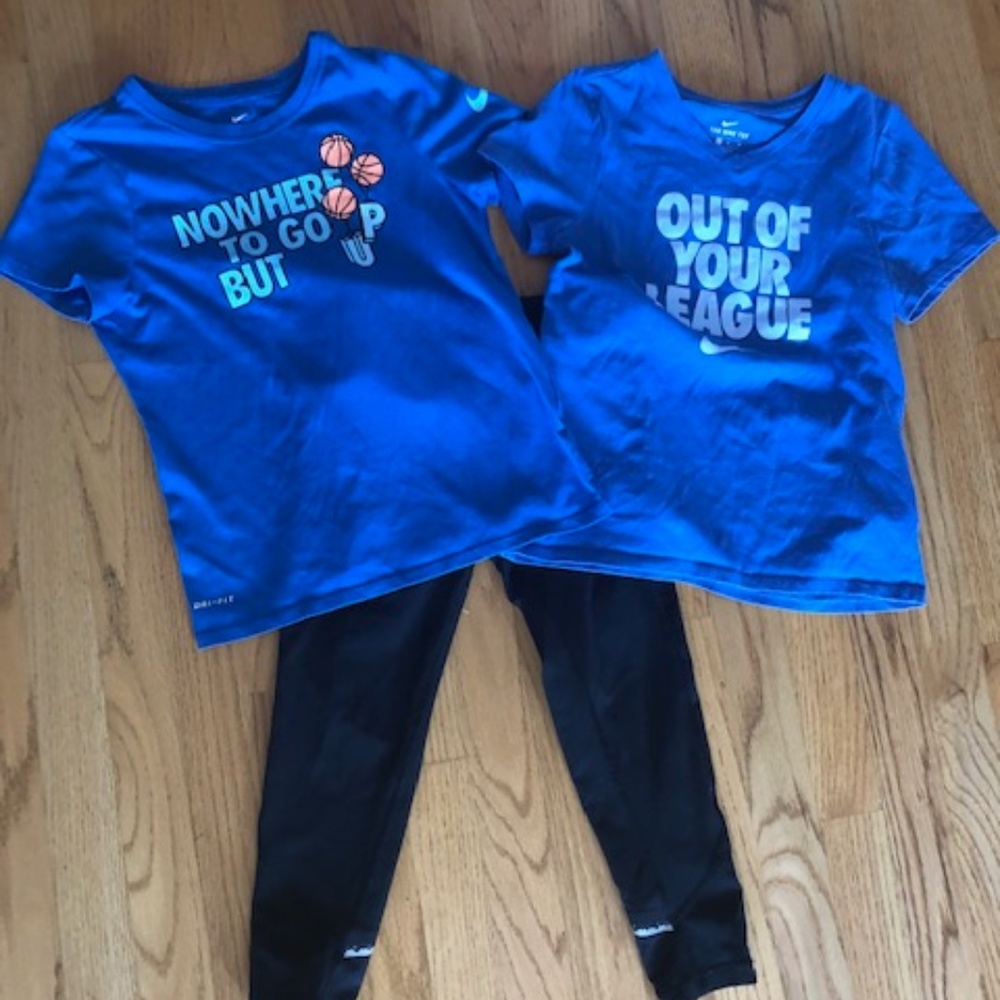 Girls' Size 7 Sports Bundle - Lululemon & Nike